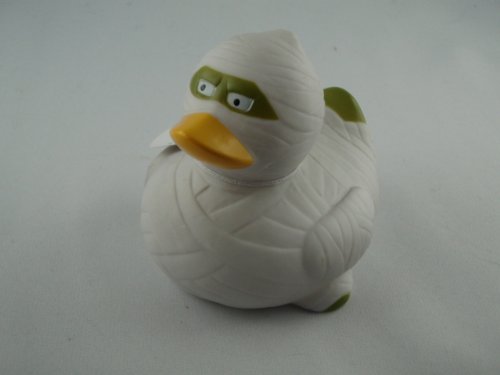 Preisvergleich Produktbild LiLaLu - 1475 - Mumien Ente, Badeente, Quietscheente, PVC, 8cm