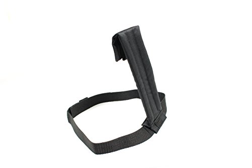 Smart-Planet® hochwertiger Schrittgurt / Rutschgurt für Ihren Kinderwagen / Buggy der peferkte Haltegurt für Ihren Buggy – Universal schwarz - 5
