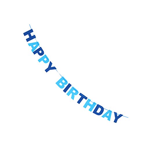 Generic 2.8m HAPPY BIRTHDAY , Alles Gute Zum Geburtstag , Filz Wimpel Fahnen Girlande Banner Kind Baby Geburtstag Partei Dekor - 6