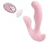 Price comparison product image Huge Anal Plug Perfect-Starry-UK 10 Frequency Vibrator Prostate Stimulator Anal Plug Massager Remote Control Heating Butt Plug Sex Toys for Men,Pink,Silicone Penis Plug Adult Sex Toys