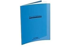 CONQUERANT Conquérant Cahier Classique 24x32cm Grands Carreaux Seyès 48 Pages Agrafées Couverture Polypro Bleu