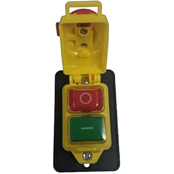 KEDU KJD17 Waterproof Push Button Electromagnetic Switch 4 Pin AC250V