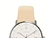 Produktbild max bill by junghans - max bill Damenarmband, beige