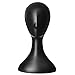 Mannequin Head - TOOGOO(R) Lady high plastic head wig head female model head Black