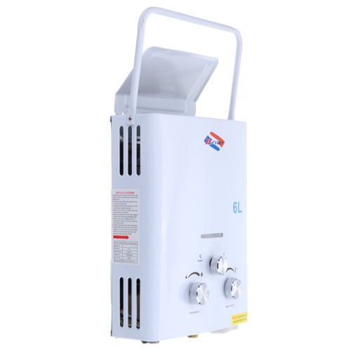 Ridgeyard 6L LPG Propane Gas Durchlauferhitzer Instant Boiler Heizthermen warmwasserspeich - 3