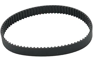 RTKYYZ 1 stück HTD 2M Stick Zahnriemen 2M Zahnriemen Breite 6mm Gürtel Länge 118mm Bis 376mm 142mm HTD2M Geschlossen Schleife Gummi Zahnriemen(120mm)