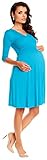 Zeta Ville Damen Umstandsmoden-Shirtkleid Umstandskleid Sommerkleid 282c - 3