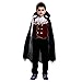 Produktbild Elecenty Bekleidungssets, Halloween Cosplay Mantel+Tops+Lange Hosen Kostüm Outfits Set Kleiderset Jungenkleidung Kindermode Mädchenbekleidun Babybekleidung