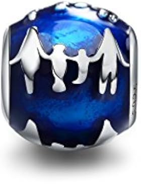 LQT–Die Familie–Damen-Charm, 925Sterling Silber