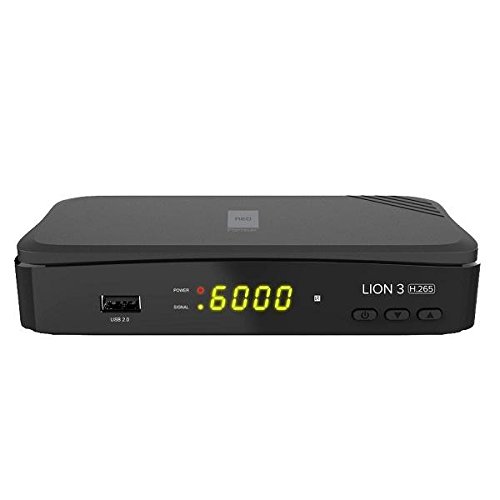 Opticum Lion 3 H.265 FullHD HEVC DVBT/T2 Receiver (HDTV, HDMI, SCART, USB 2.0) + HDMI Kabel - 2