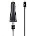 Price comparison product image StarBerry® / Samsung GENUINE SAMSUNG IN CAR CHARGER U21CB Data Cable in Black For Cars And Lorries Car Charger Car Charger Charger Charger 2000 mAh MicroUSB Port Bulk Packed + FREE Screen Cleaner