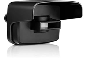 PHYSEN Detector de Movimiento con Sensor de Alarma de Entrada, Detector de Alarma de Entrada FÍSICO, Alarma de Sensor de Movimiento Detector de Paso Impermeable para casa, Patio, Garaje