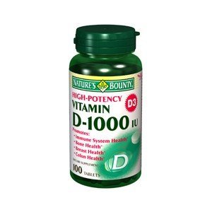 Choice One Nb Vit D 1000Iu Hi-Potency 605 100Sg Nature's Bounty
