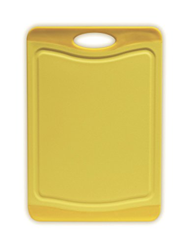 Excelsa Security Schneidebrett antibakteriell Kunststoff, Orange/Gelb/Grün/Blau, 20 x 14 x 1 cm - 3