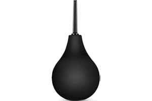 FOMIYES Poire à Lavemen Intime Femme Homme 224ML Silicone Médicale Douches anale et vaginale Poire a Lavement Intime Anale