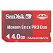Produktbild SanDisk SDMSG-4096-A11 4 GB Memory Stick PRO Duo für PSP Gaming