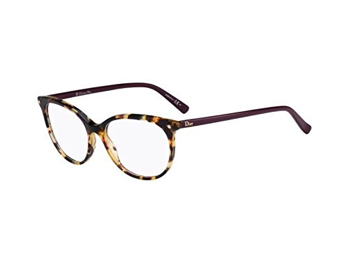 Preisvergleich Produktbild Dior Brillen Für Frau CD3284 LBV, Tortoise / Plum Kunststoffgestell