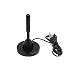 Produktbild sourcingmap Schwarz Aluminiumlegierung Magnet Basis Auto Radio Signal Antenne Anschlussdraht