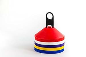 Italveneta Didattica - Kit Multi Salterello Piccolo Per Giochi Motori Set Completo Per Sviluppo Fisico Dei Bambini 32 Pezzi Coni Cerchi Aste Colori Misti Materiali Certificati E Sicuri