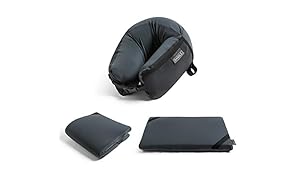 Omni Pillow | Cuscino da Viaggio 3-in-1 in Memory Foam | Compatto, Comodo, Portatile e Made in Italy