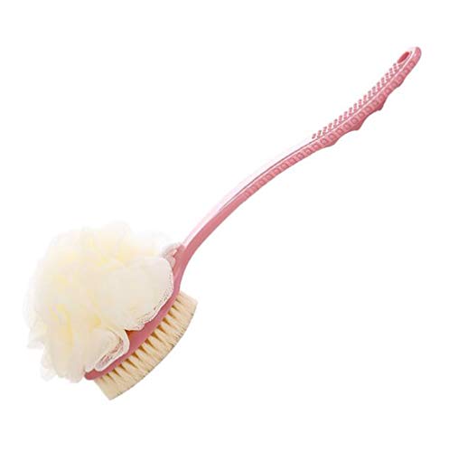Preisvergleich Produktbild MAFENG Badbürste Rückenwäscher Griff Duschbürste Rückenbürste,Pink