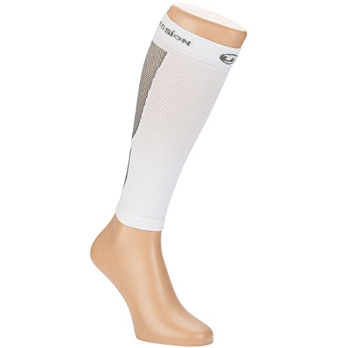 Jambières de compression Ultrasport, protège-mollet de compression performant avec un niveau de compression de 23 à 32 mmHg - jambières pour une course à pied intensive, adaptée pour les femmes et les hommes