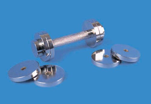 Preisvergleich Produktbild New Sports Fitness - Chrome Hantel-Set, 5kg