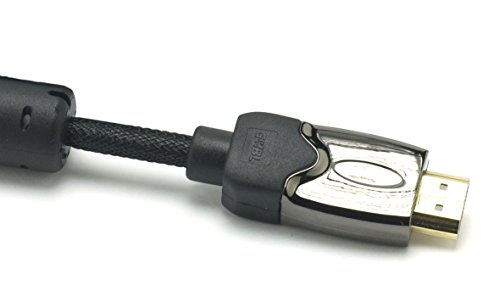 G&BL PHDUP300M HDMI Kabel mit Ferrit und Geflecht 3m Hängepackung schwarz - 3