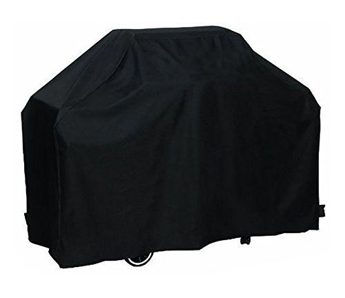 BBQ Cover Gasgrill Abdeckhaube Barbecue wasserdichte Abdeckung, Schwarz, klein (145x61x117cm)