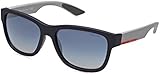 Protective case included Prada Mod. 03QS - Gafas de Sol para hombre color azul, talla 57