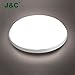 Produktbild J&C Deckenleucht LED 24W 4000K Nassraumleuchte Rund AC220-240V IP54 1550LM Badlampe Beleuchtung natureweiss für Badezimmer Wohnzimmer weiß