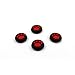 Produktbild Feicuan Replacement Parts Cartoon Catlike Thumbstick Analog Stick Cap für Xbox One Xbox 360 PS4 PS3 (Pack of 4,red)