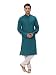 A.B.C. Garments Green South Cotton Kurta Pyjama Set for Men RS.899.00