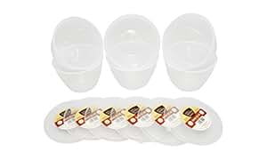 Just Pudding Basins Limited Multipack Clear 1-Pint, 570ml Basin (6 Pack ...