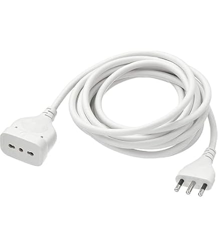 Cavo di rete con connettore Euro, bianco, 1,5 m