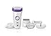 Braun Silk Epil 9 9-561 Wet & Dry Cordless Epilator with 6 Extras Attachments