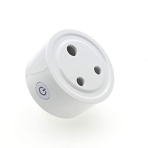 WLAN Steckdose,Wireless Smart Socket, WiFi-Stecker Zur Messung des Stromverbrauchs Remote- Und Sprachgesteuerte Smart-Steckdose FüR 2,4-Ghz-Netzwerke Gilt Nur FüR Alexa, Google Home Und Ifttt