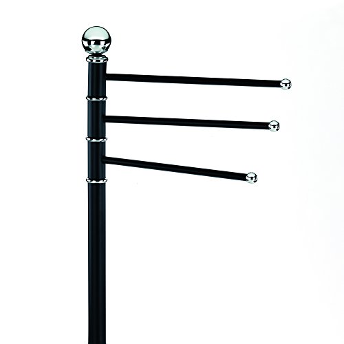 Kela 20972 Handtuchhalter, 3 Arme, Rostfrei, Metall, 92 cm Höhe, Graphito - 3