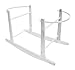 Cuddles Collection Rocking Moses Basket Stand (White)