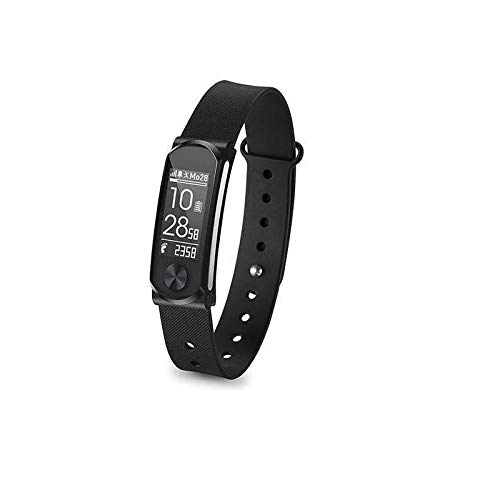 Ihealth MA-Q68HR0-00 i-gotU, Q-Band Q-68HR Bracelet de Sport Bluetooth Compatible Bluetooth Noir