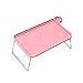 Price comparison product image gfjhgkyu Office Pencil Daily Life Prncil Foldable Portable Tablet Table Desk Computer Notebook Tray Stand for Bed Sofa - Pink