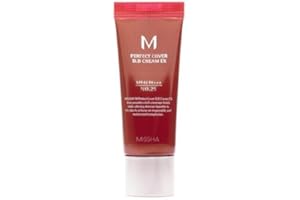 MISSHA - Perfect Cover BB Cream EX SPF42 PA+++ 20 ml | Perfekte Abdeckung | Sonnenschutz LSF 42 | leichte Formel, Farbton Nr. 25 Warm Beige, 10 g