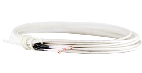 3DFreunde 3 Stk. Thermistor Temperatursensor NTC3950 100k Ohm für Extruder oder beheiztes Druckbett mit Teflon isoliert E3D V6, makerbot mk8, Anet A8/A6, RepRap, mendel, Prusa i3, P3Steel 3D Drucker - 5