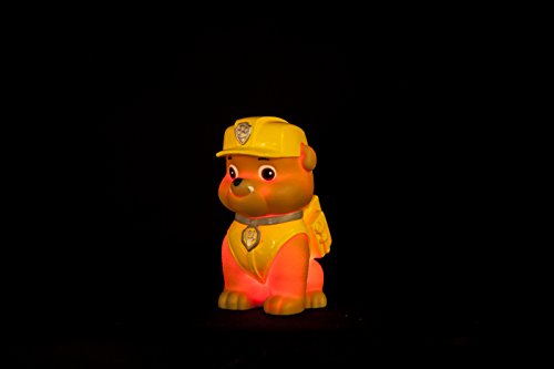 Illumi-Mates Paw Patrol offizielles Kinder Rubble Nachttischlampe - 4