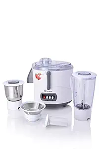 Westinghouse JE45WW2A-DS 450-Watt Juicer Mixer Grinder (White)