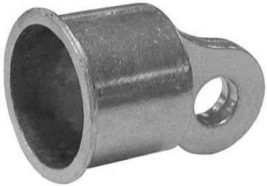 MIDWEST AIR TECHNOLOGIES - Aluminum Chain Link Rail End Cup, 1-3/8 In.