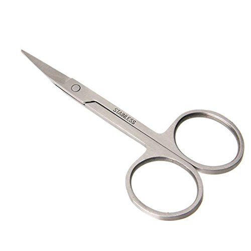 Fashion Stainless Steel Makeup Scissors Nose Hair Eyebrow Scissors Makeup Tool