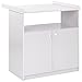 Baby Changing Unit (White) Nursery Furniture Chest Table with Storage Space