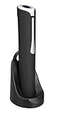 diseño moderno Lacor 63031 - Sacacorchos eléctrico con Base Cargador, Negro