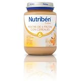  Nutribén 6 frutas con cereales 200 gr (6M+)